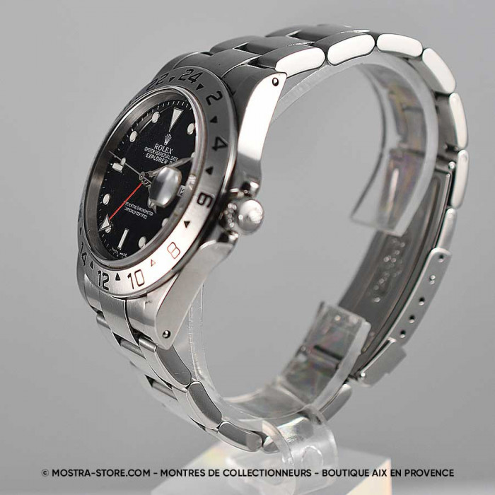 Rolex explorer 2 cadran noir avec papiers rolex d'origine