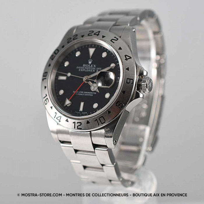 Rolex explorer 2 cadran noir avec papiers rolex d'origine
