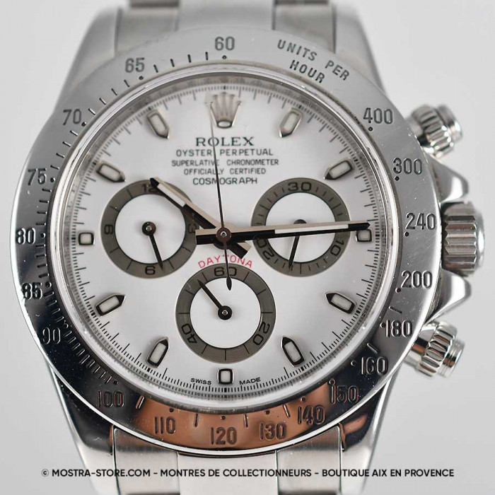 Rolex daytona aph cosmograph blanc fullset