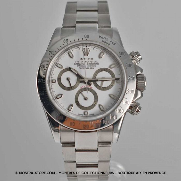 Rolex daytona aph cosmograph blanc fullset