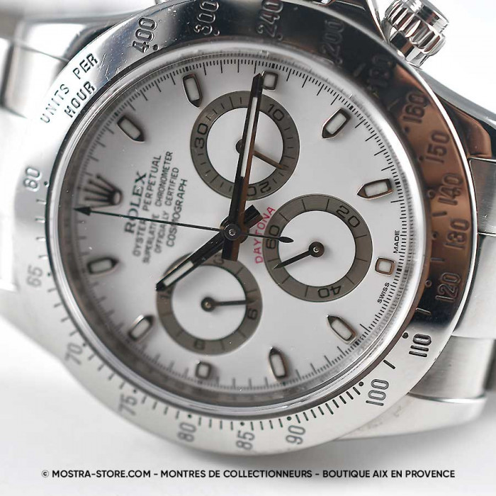 Rolex daytona aph cosmograph blanc fullset