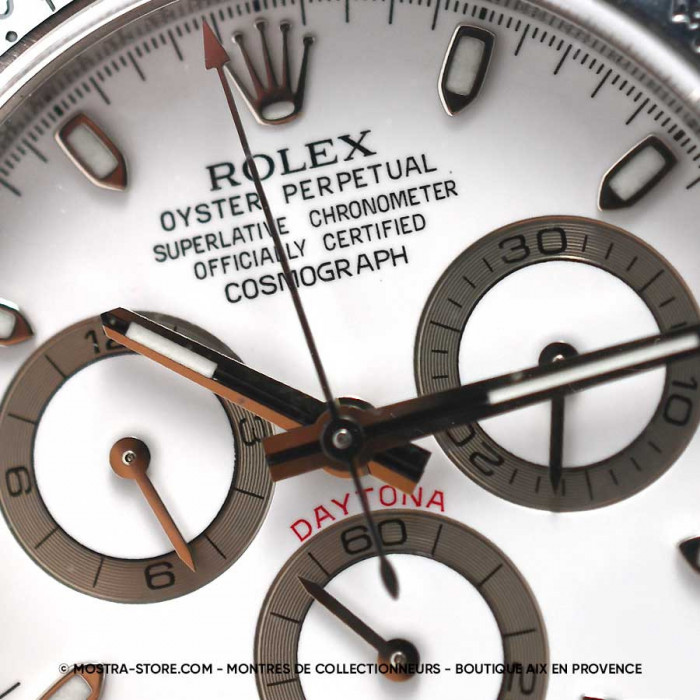 Rolex daytona aph cosmograph blanc fullset