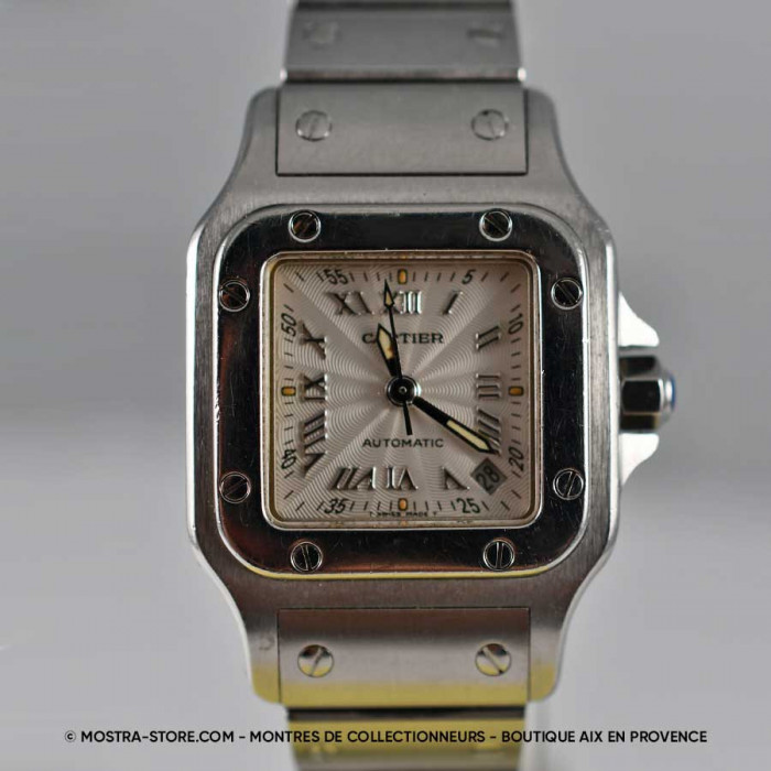 Cartier santos galbée lady acier