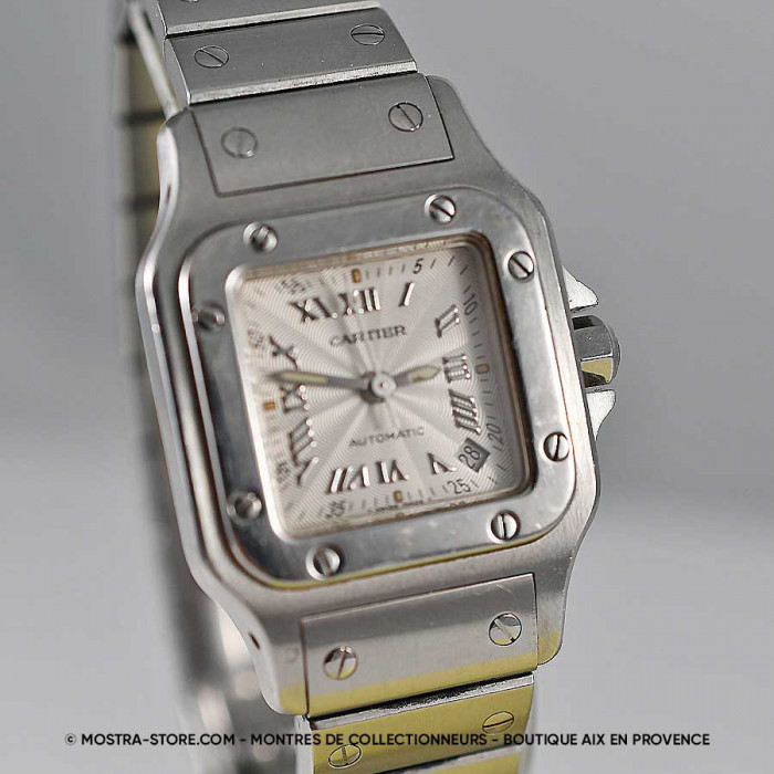 Cartier santos galbée lady acier