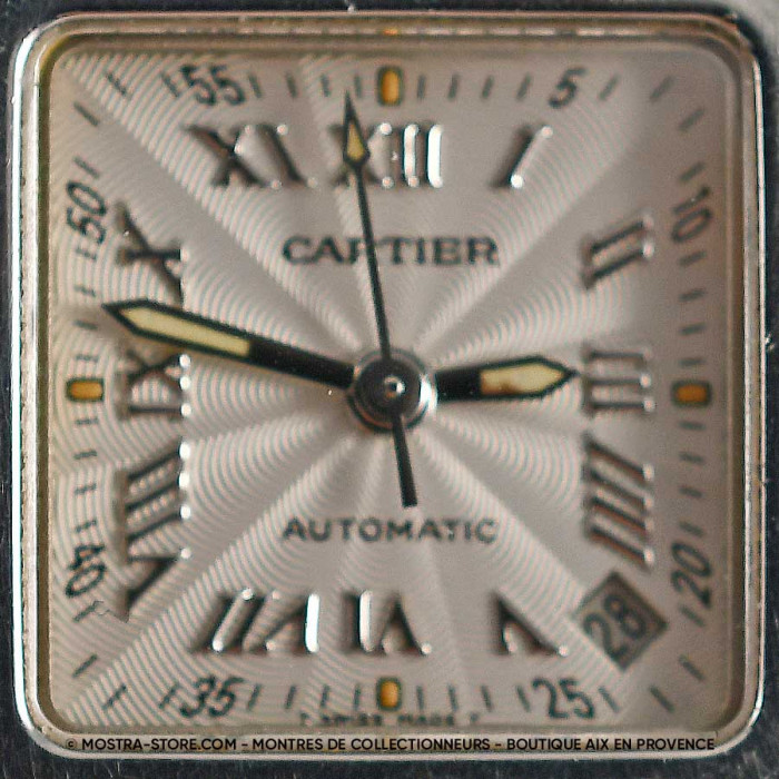 Cartier santos galbée lady acier