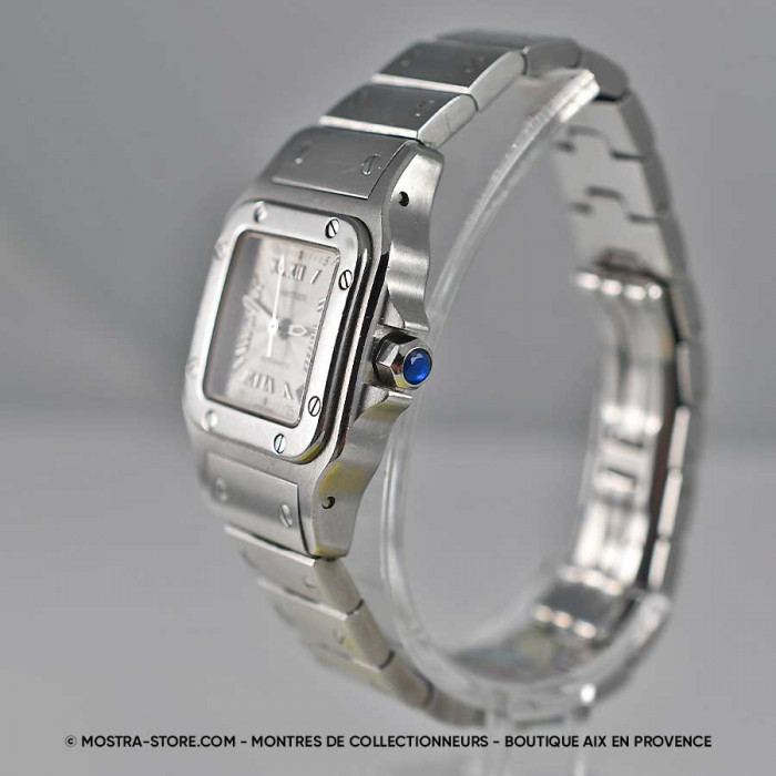 Cartier santos galbée lady acier