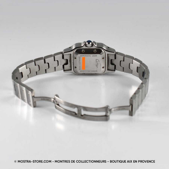 Cartier santos galbée lady steel