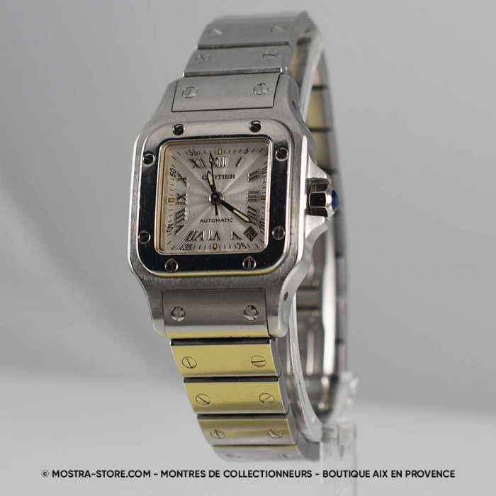 Cartier santos galbée lady acier