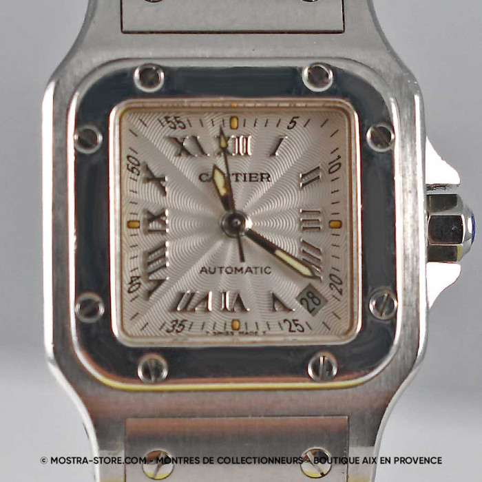 Cartier santos galbée lady acier