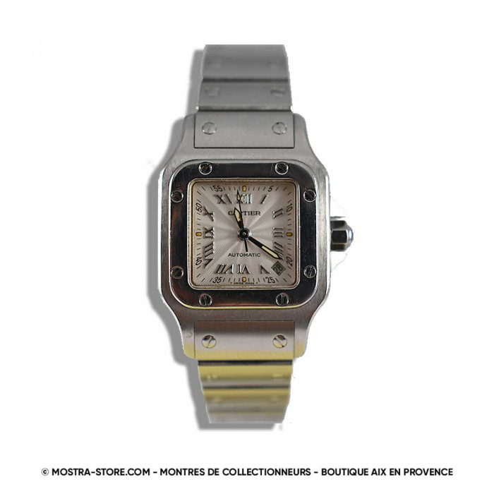 Cartier santos galbée lady steel