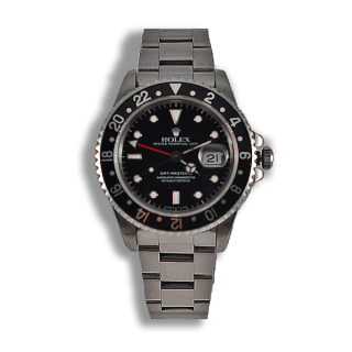 Rolex gmt master 2 tritium all black