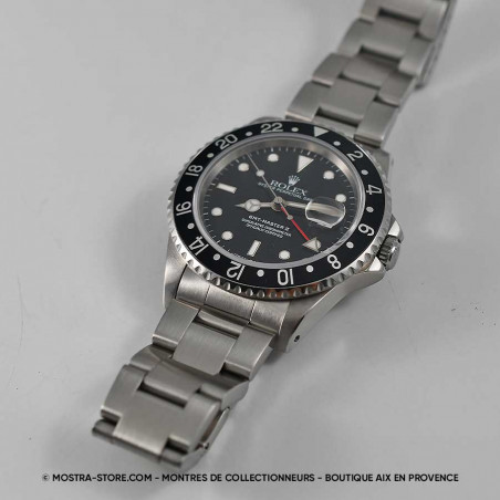 rolex-femme-montre-vintage-16710-gmt-master-2-tritium-noire-aix-en-provence-paris-toulouse-occasion-homme-montauban-cahors