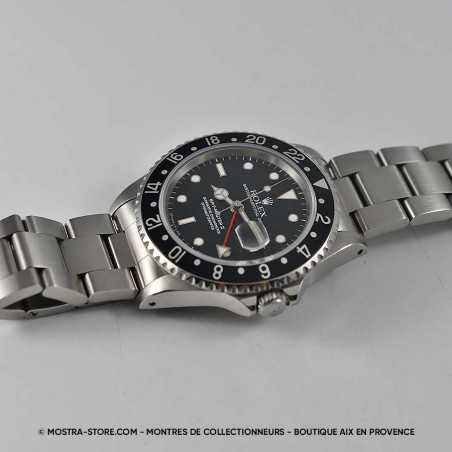 rolex-femme-montre-vintage-16710-gmt-master-2-tritium-noire-aix-en-provence-paris-toulouse-occasion-homme-perpignan-agde