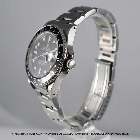 rolex-montre-vintage-16710-gmt-master-2-tritium-noire-aix-en-provence-paris-toulouse-occasion-homme-pamiers-foix-carcasonne