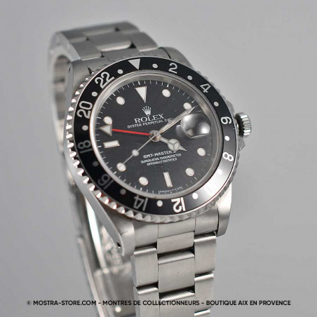 rolex-montre-vintage-16710-gmt-master-2-tritium-noire-aix-en-provence-paris-toulouse-occasion-femme-la-rochelle-royan-poitiers