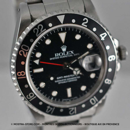 rolex-montre-vintage-16710-gmt-master-2-tritium-noire-aix-en-provence-paris-toulouse-occasion-femme-nimes-marseille-toulon