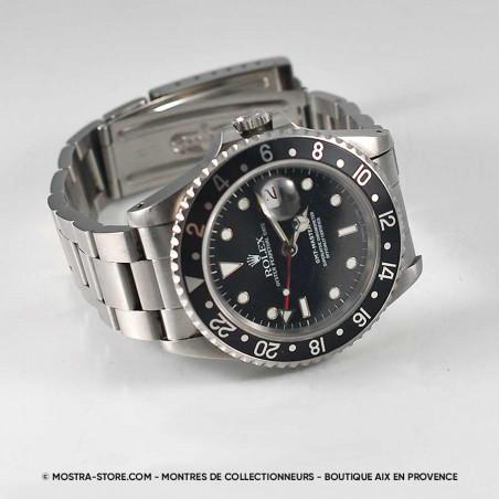 rolex-montre-vintage-16710-gmt-master-2-tritium-noire-aix-en-provence-paris-toulouse-occasion-femme-nimes-marseille-le-touquet