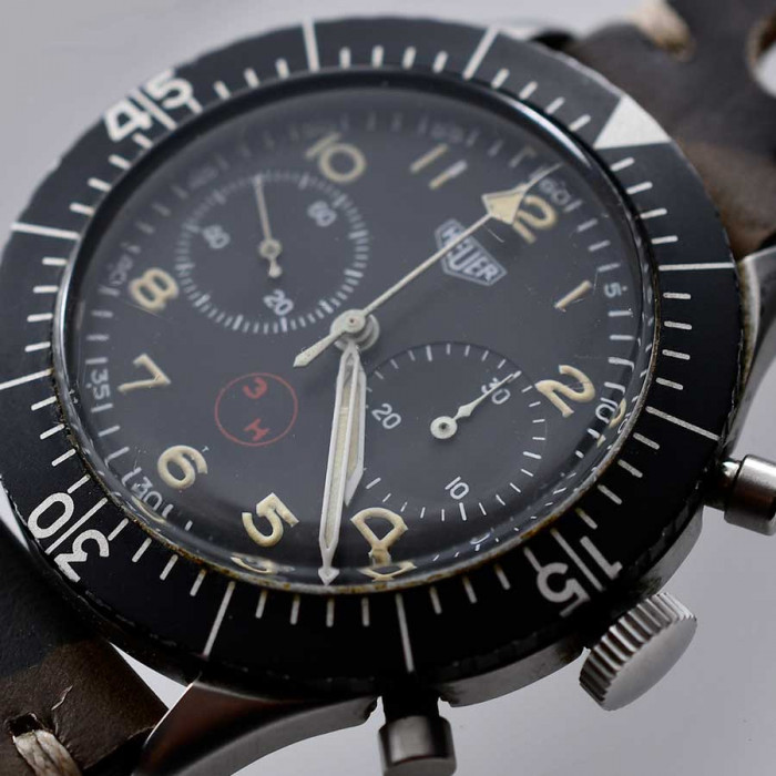Heuer rfa air force pilot 1550 sg 3h