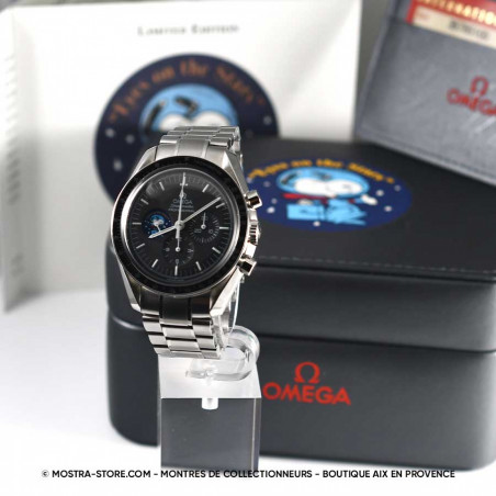 montre-omega-snoopy-award-speedmaster-2004-full-set-mostra-store-paris-aix-en-provence-meudon-clamart-puteaux-levallois-perret
