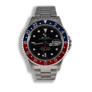 Rolex gmt master 2 pepsi full-set serie d