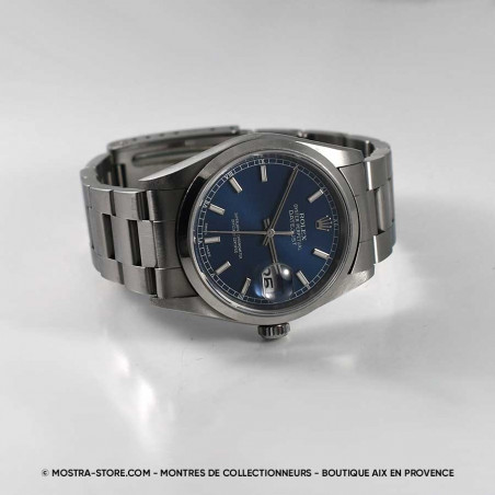 montre-rolex-16200-datejust-cadran-bleu-pour-femme-homme-occasion-full-set-2002-mostra-store-aix-en-provence-paris-arles