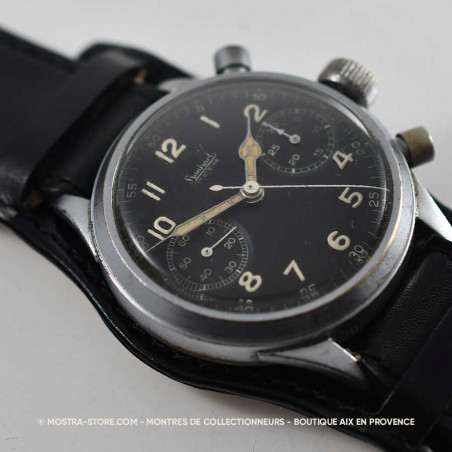 flieger-chronograph-hanhart-cal-41-luftwaffe-batlle-of-britain-mostra-store-montres-militaires-aix-en-provence-paris-avignon