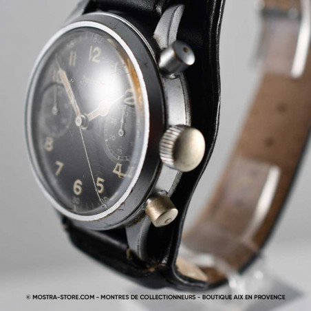 flieger-chronograph-hanhart-cal-41-luftwaffe-batlle-of-britain-mostra-store-montres-militaires-aix-en-provence-paris-nancy
