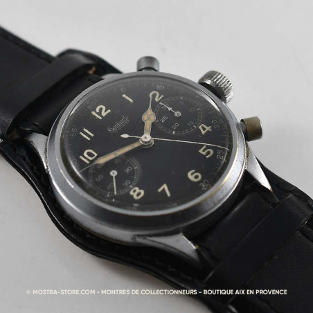 flieger-chronograph-hanhart-cal-41-luftwaffe-batlle-of-britain-mostra-store-montres-militaires-aix-en-provence-paris-lille