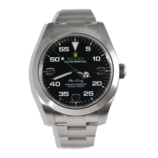 Rolex airking 40 discontinued fullset nos