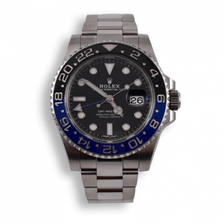 montre-rolex-gmt-master-ii-batman-116610-collection-moderne-luxe-boutique-montres-rares-mostra-store-aix-en-provence-france