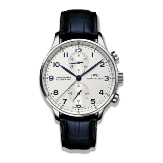 IWC portugieser blue index chronograph