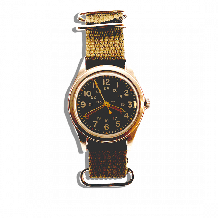 hamilton-watch-militaire-H3-pilote-vintage-occasion-usnavy-boutique-montre-collection-aviation-mostra-store-aix