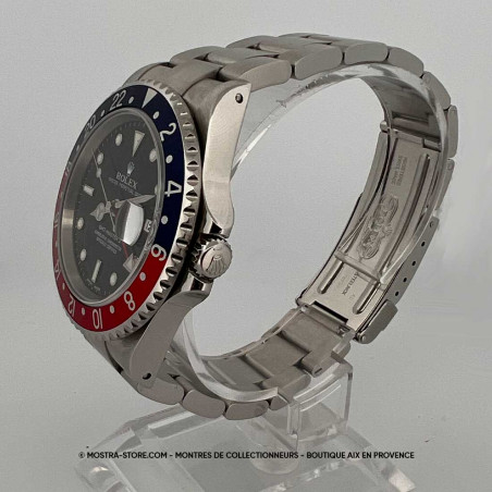 montre-homme rolex-16710-pepsi-gmt-master-2-boutique-montres-occasion-pre-owned-watches-aix-paris-beaune-dijon