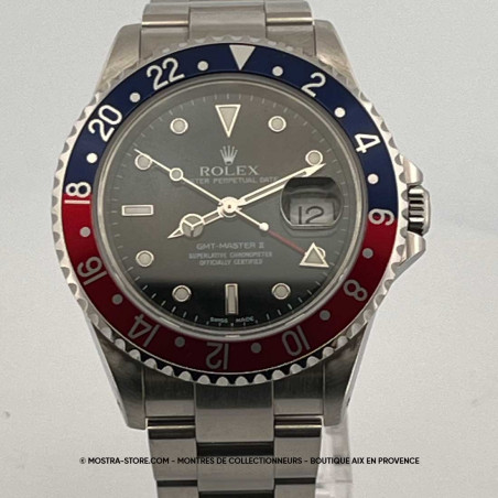 montre-homme rolex-16710-pepsi-gmt-master-2-boutique-montres-occasion-pre-owned-watches-aix-paris-lille-arras-rouen