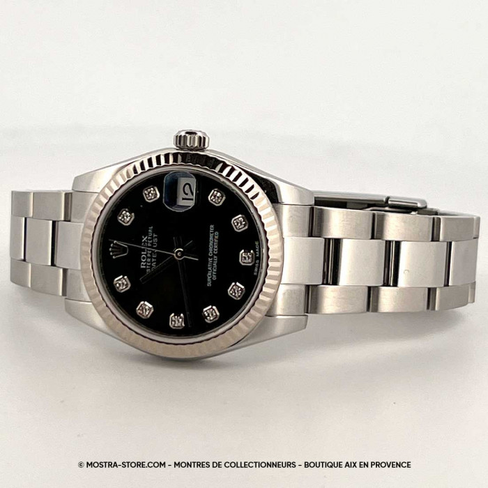 Rolex datejust 31 lady cadran brillants