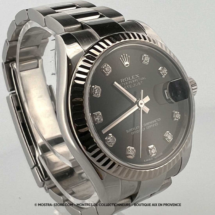Rolex datejust 31 lady cadran brillants