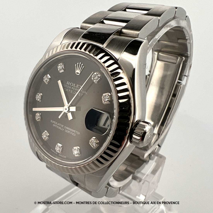 Rolex datejust 31 lady cadran brillants
