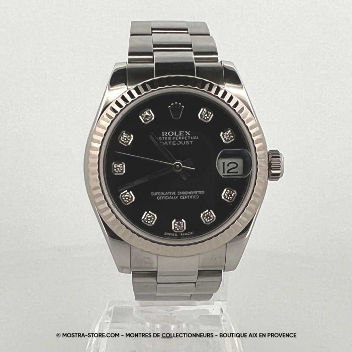 Rolex datejust 31 lady cadran brillants