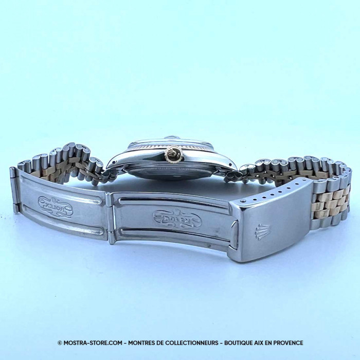 Rolex datejust 36 jubilé cadran index or