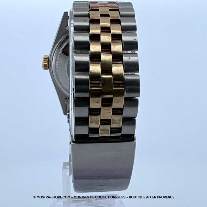 Rolex datejust 36 jubilé cadran index or