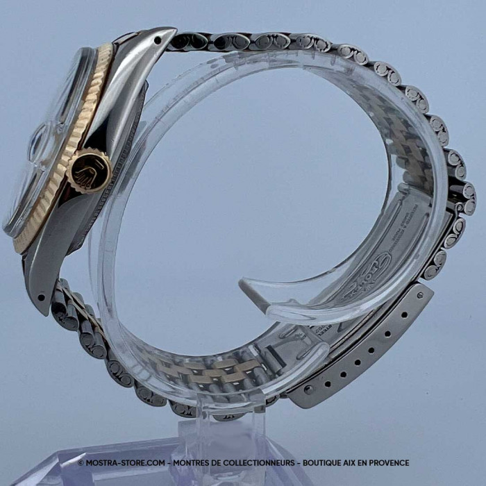 Rolex datejust 36 jubilé cadran index or