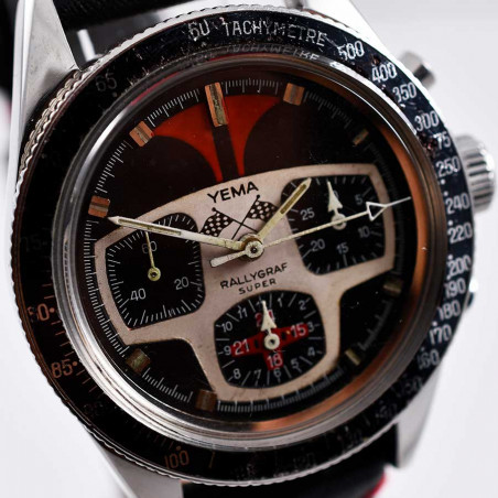 cadran-montre-vintage-yema-super-ralllygraf-andretti-1967-calibre-valjoux72-collection-courses-mostra-store-aix-en-provence