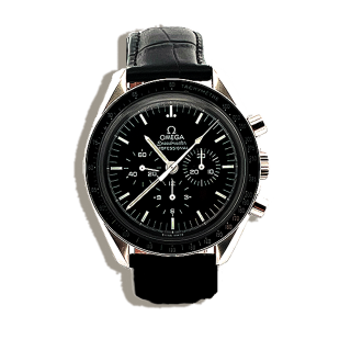 Omega speedmaster cuir luminova with warranty