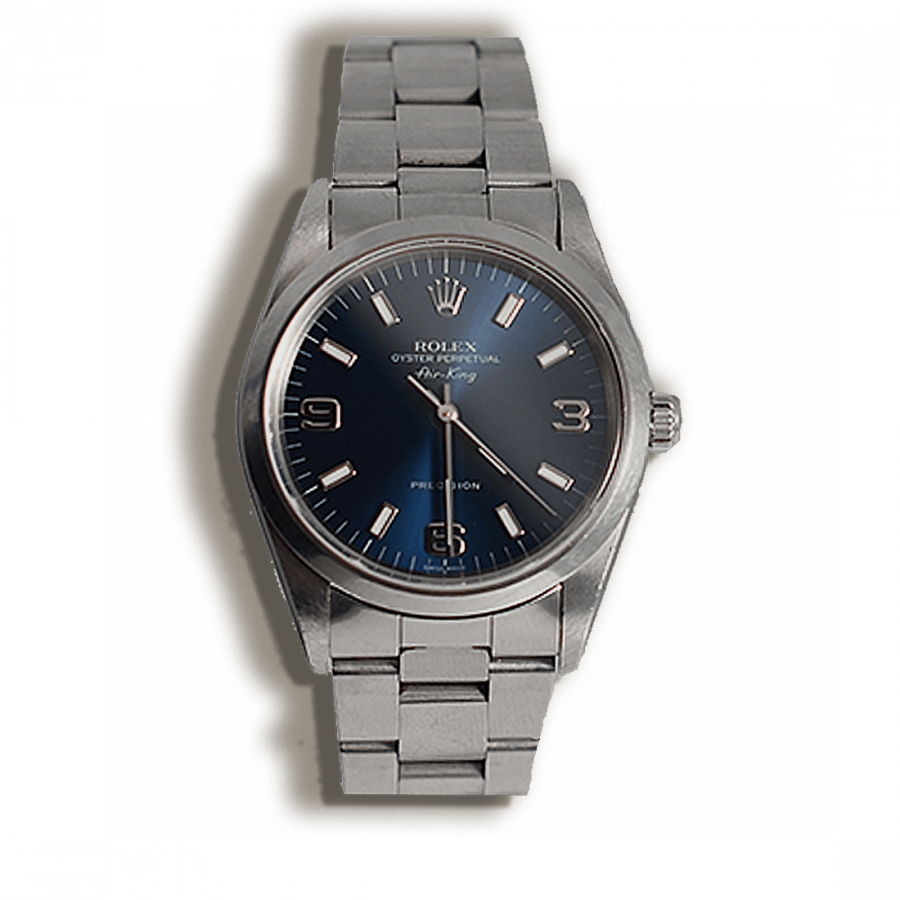montre-rolex-airking-6-9-3-ref-14000-bleu-mostra-store-aix-pre-owned-watches-aix-provence-salon-avignon-lyon-paris-london