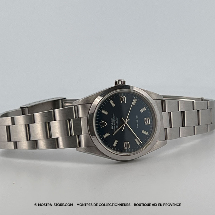 Rolex airking saphir bleu cadran 369