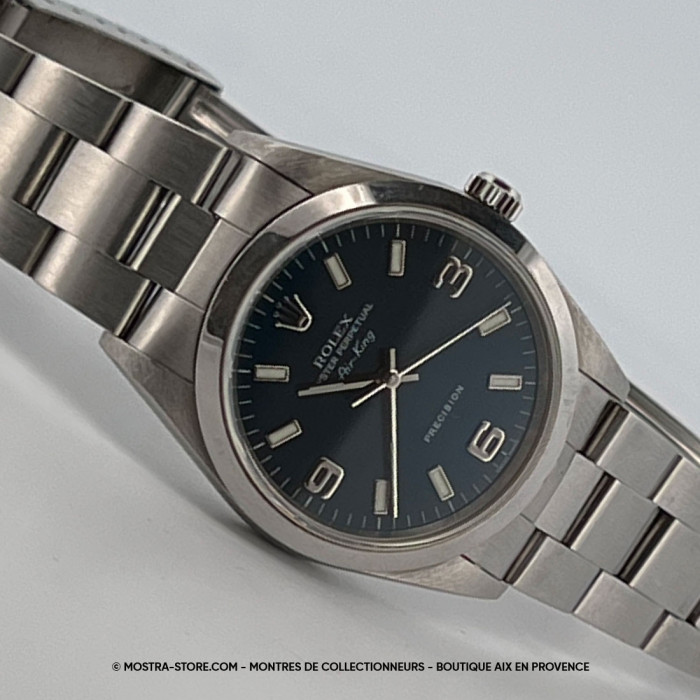 Rolex airking saphir bleu cadran 369