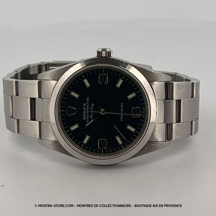 Rolex airking saphir bleu cadran 369