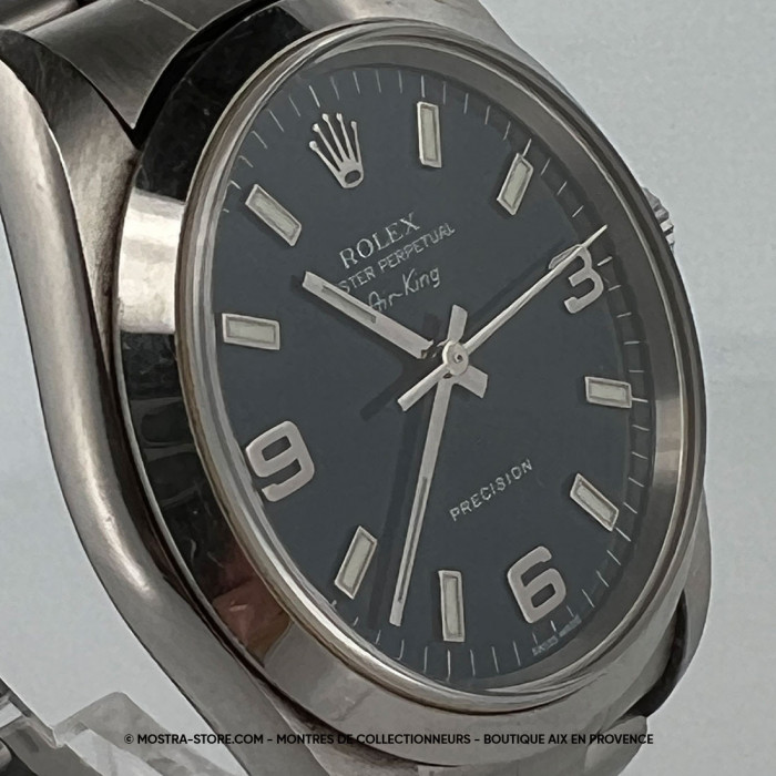 Rolex airking saphir bleu cadran 369