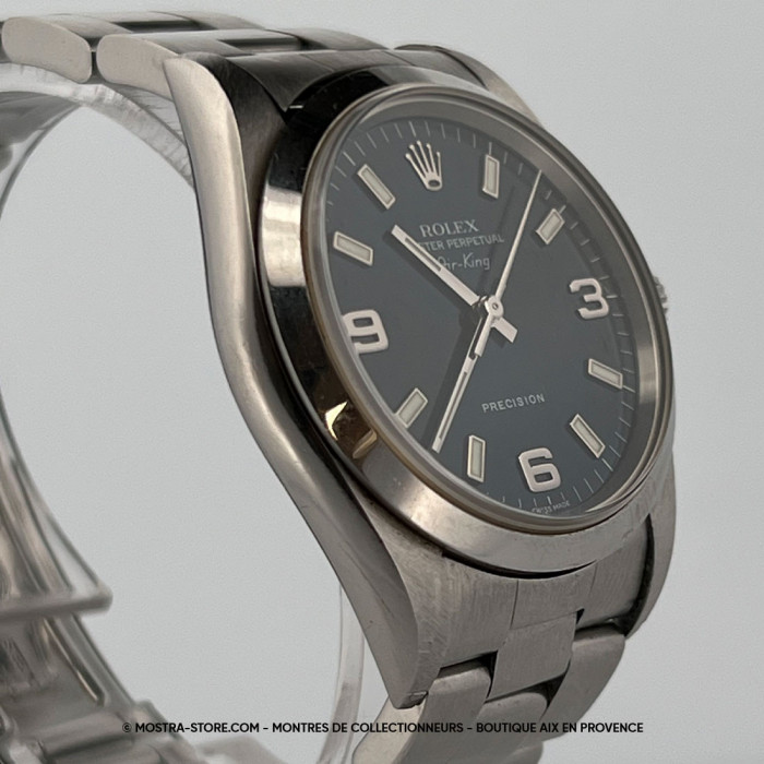 Rolex airking saphir bleu cadran 369
