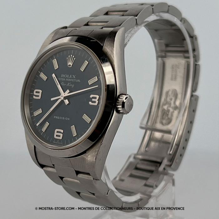 Rolex airking saphir bleu cadran 369